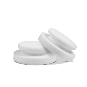 Disco de mano blanco