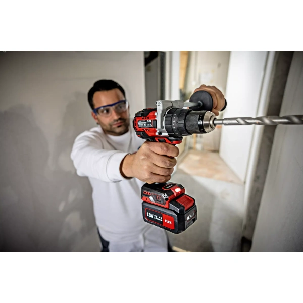 Taladro percutor a batería 18.0 V de 2 velocidades con modo turbo - Imagen 6