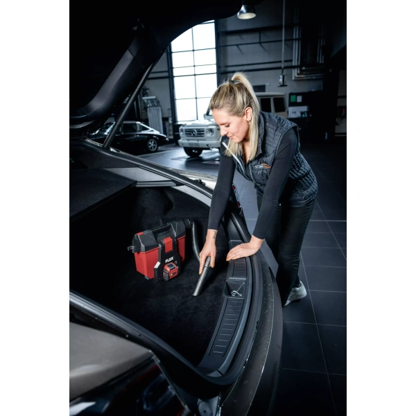 Aspirador compacto a baterías con limpieza manual del  ltro, 1,5 l clase L - Imagen 12