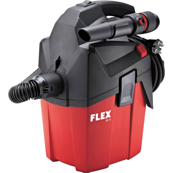 Aspirador compacto con limpieza manual del  ltro, 6 l, clase L - Imagen 2
