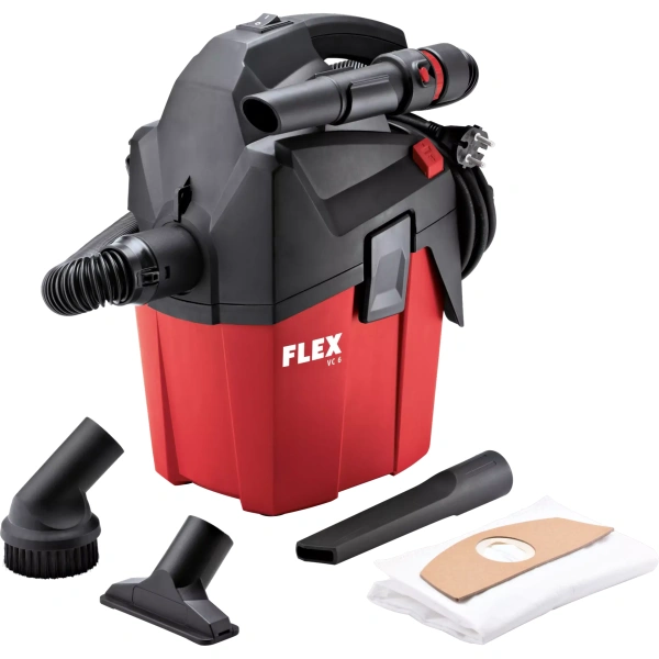 Aspirador compacto con limpieza manual del  ltro, 6 l, clase L - Imagen 4