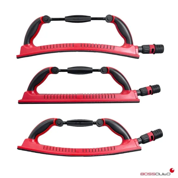 Garlopa flexible ajustable con aspiración 70 x 400 mm Bossauto