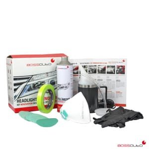 Set renovador de faros BOSSAUTO