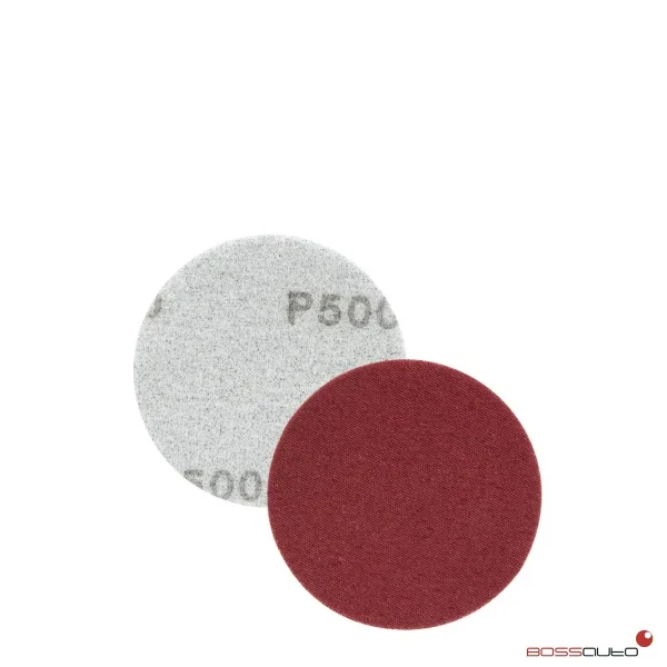 Discos abrasivos de espuma URAX TOP Ø75 mm Bossauto (caja de 20)