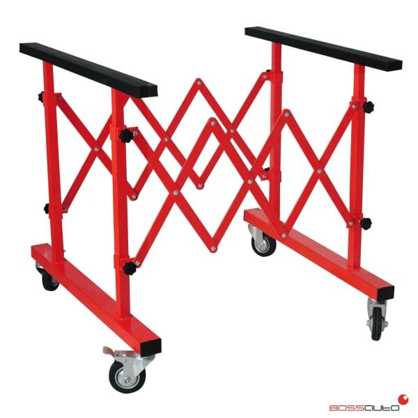 Caballete móvil extensible (acordeón)