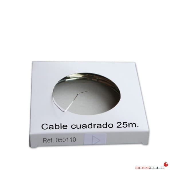 Cable cuadrado 25m