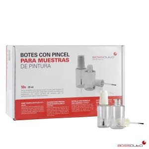 Botes con pincel 20ml. (Caja 50un)