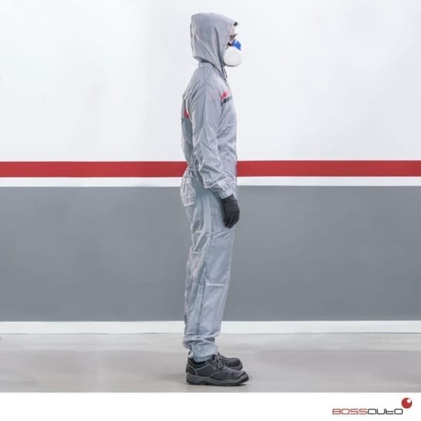 NEW LINE Mono poliéster antiestático gris - Imagen 2