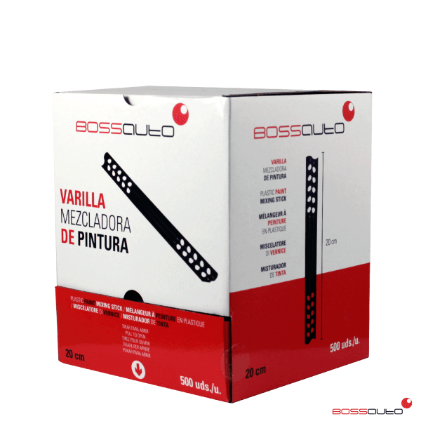 Varilla mezcladora pintura Bossauto 20cm (500un)