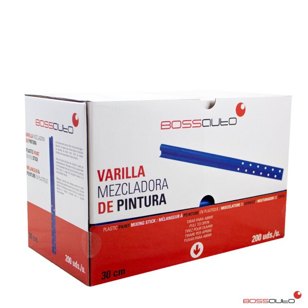 Varilla mezcladora pintura 30cm Bossauto (200un)