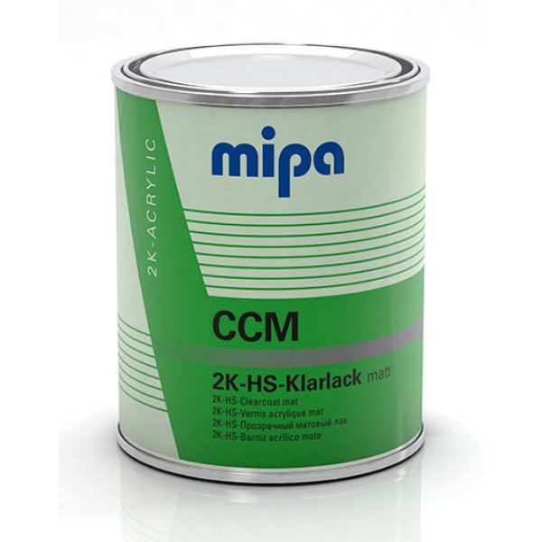MIPA_2K-KLARLACK CCM MATT – BARNIZ MATE HS 2K (1000 Ml)