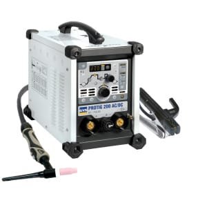 EQUIPO DE SOLDADURA PROTIG 200 AC/DC - CON ACCESORIOS