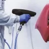 Guantes de látex High Risk Bossauto azules (caja de 50)