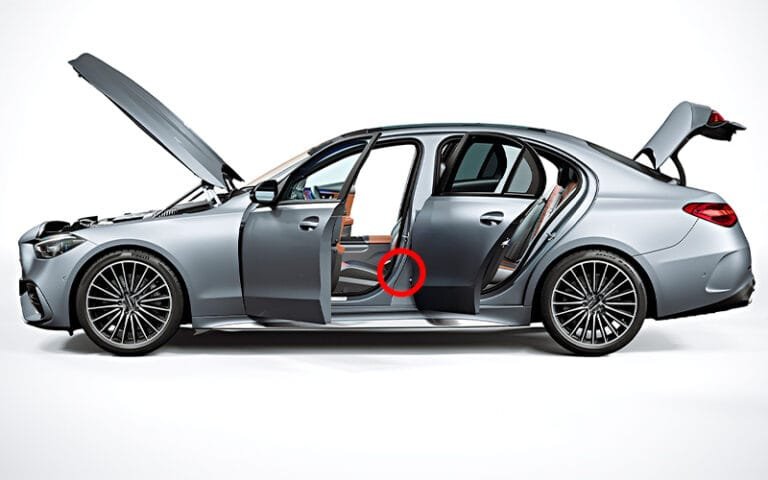 Etiqueta con el código de color de Subaru
