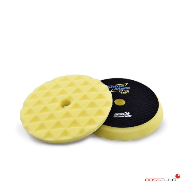 34114-1 Tampon amarillo T80 DIAMOND 74x ø100 x 25mm