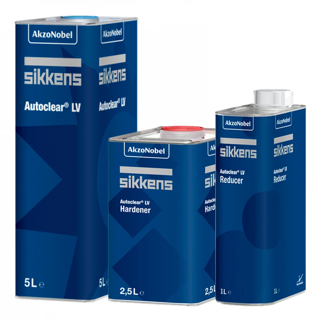 Kit - BARNIZ SIKKENS Autoclear LV (5L) + Catalizador Autoclear LV (2,5L) + Diluyente Autoclear LV (1L)