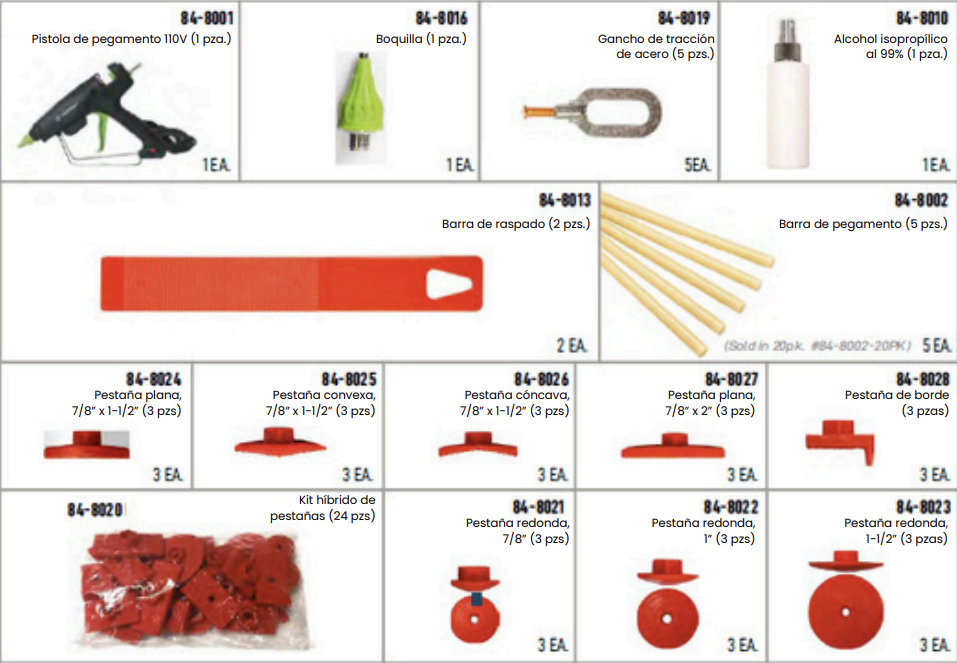 KIT de reparación de abolladura Pro Spot - PRO GTK - Imagen 2