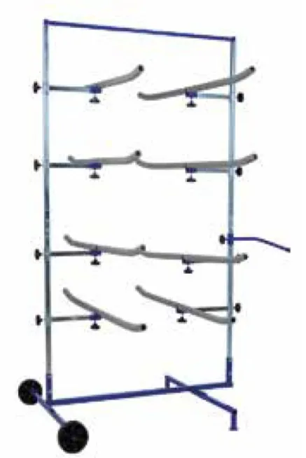 Soporte regulable para 8 parachoques