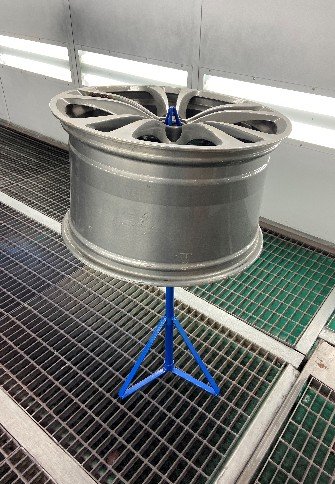 SOPORTE PULVERIZADO LLANTA INDIVIDUAL