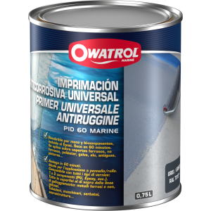 PID 60 Marine : Imprimación anticorrosiva universal (Gris RAL 7015)