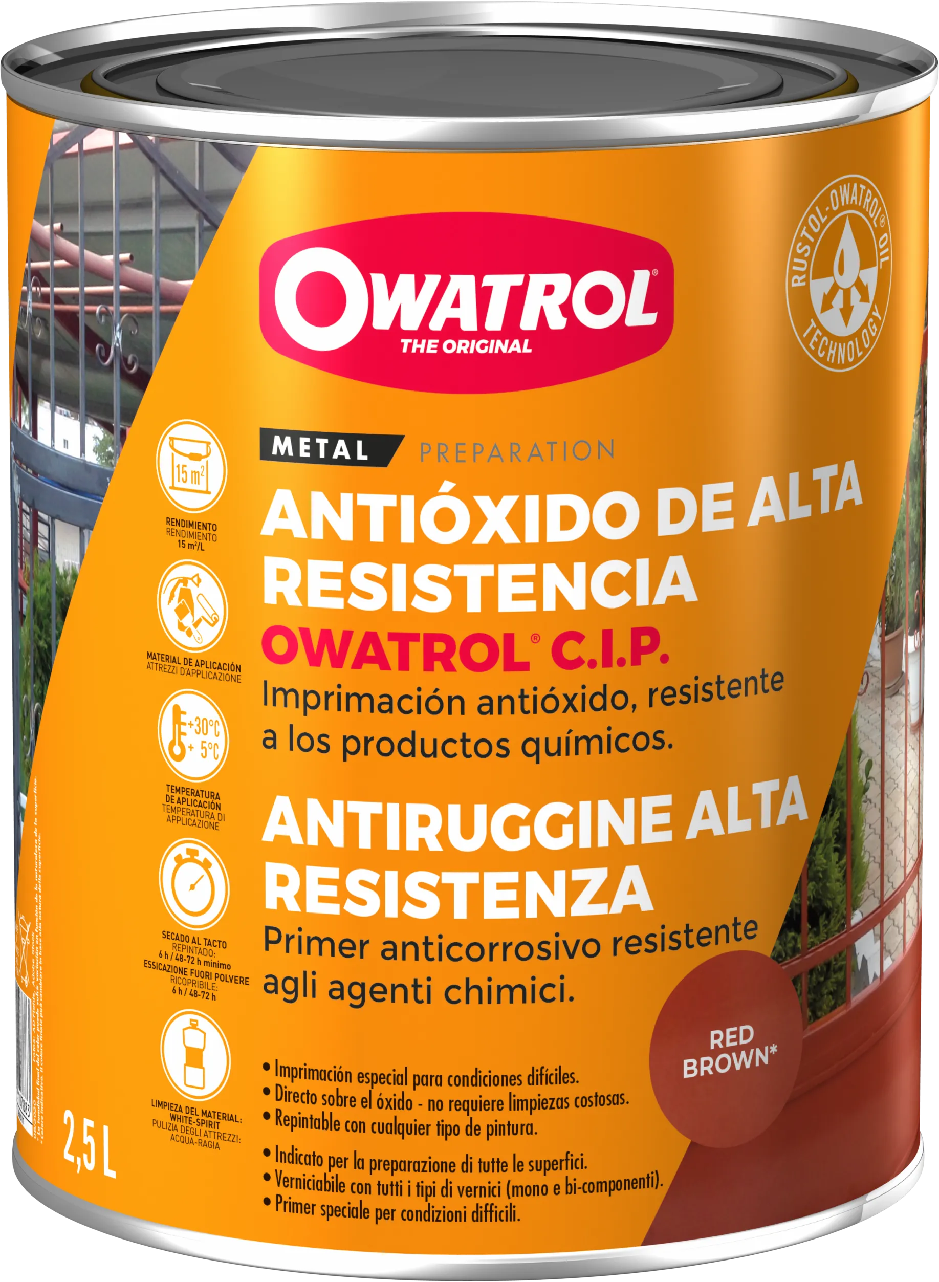 OWATROL CIP: Imprimación anticorrosiva