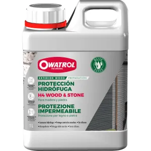 H4 WOOD: Protección impermeabilizante incolora para la madera