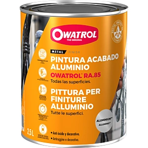 OWATROL RA 85: Anti-Óxido. Acabado Aluminio.