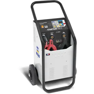 Cargador arrancador GYS STARTIUM 980E de 12 y 24 V con ruedas