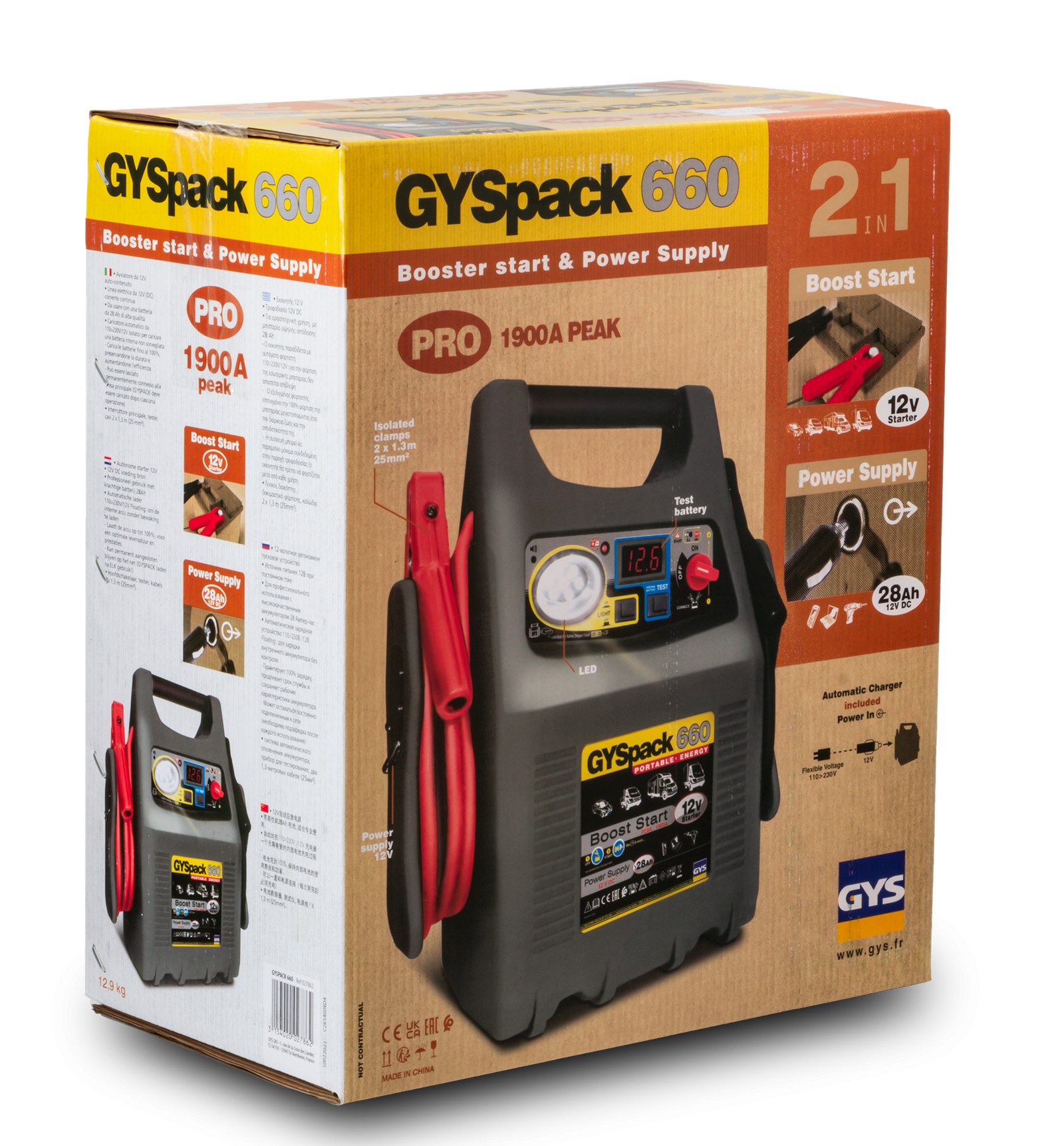 ARRANCADOR AUTÓNOMO GYSPACK 660