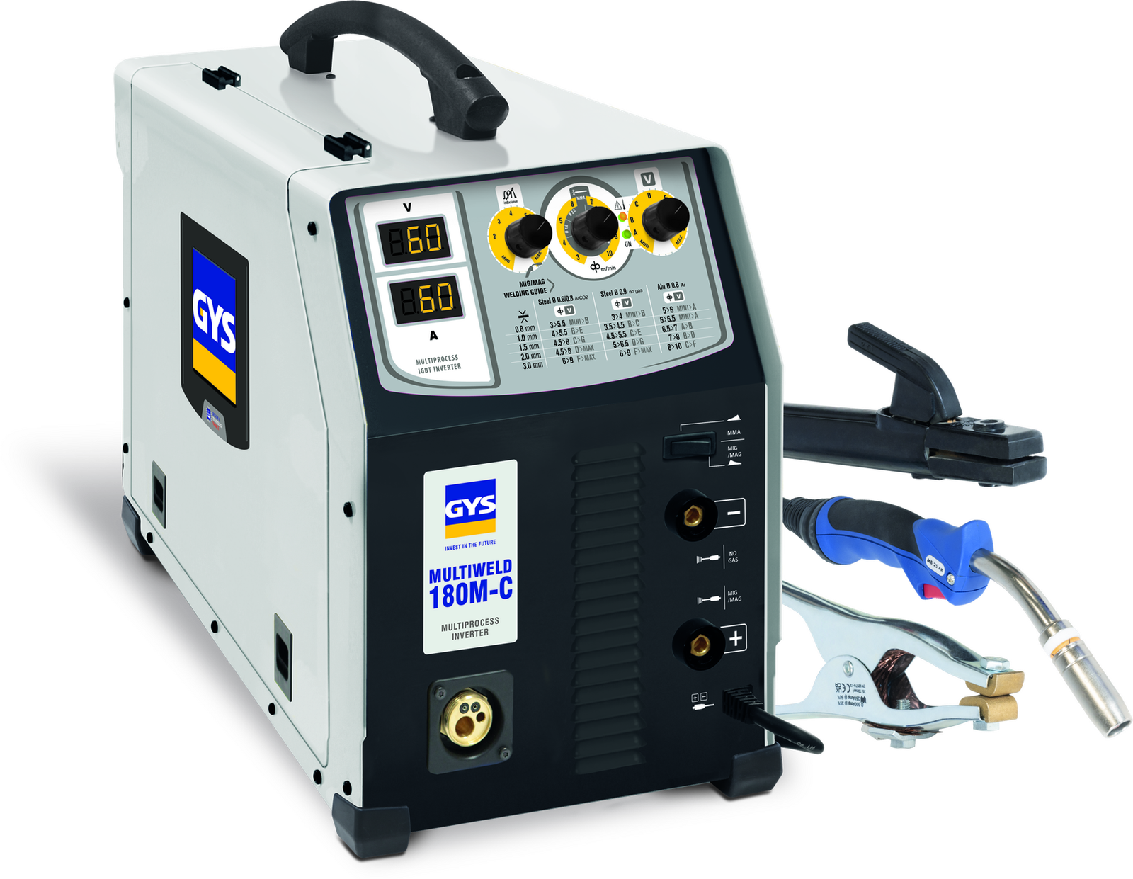 Soldadora MIG/MAG MULTIWELD 180M-C – CON ACCESSORIOS