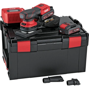 Kit lijadora a batería Flex OSE 2-80 18-EC/2.5 Set con 2 baterías y cargador