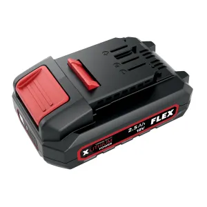 Batería Flex Li-Ion 18 V de 2,5 o 5,0 Ah (AP 18)
