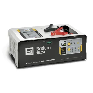 Cargador de baterías GYS BATIUM 15.24 de 6, 12 y 24 V para taller