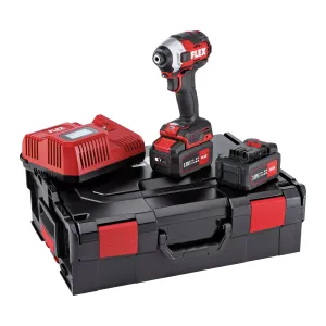 Atornillador de impacto Flex ID 1/4" 18.0-EC HD/5.0 Set