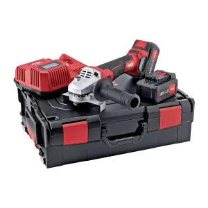 Amoladora Flex LBE 125 18.0-EC/5.0 Set con 2 baterías y cargador