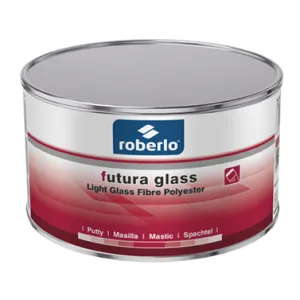 Masilla ligera con fibra de vidrio Roberlo Futura Glass 750 ml