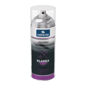 Barniz 1K en spray Roberlo Aircolor Klarex 400 ml