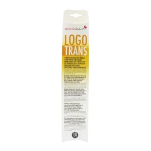 Cinta de doble cara para emblemas LOGO TRANS Bossauto 30 x 5 cm (10 tiras)