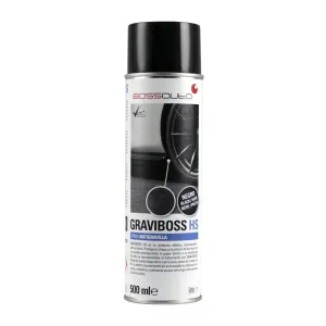 Spray antigravilla negro GRAVIBOSS HS Bossauto 500 ml